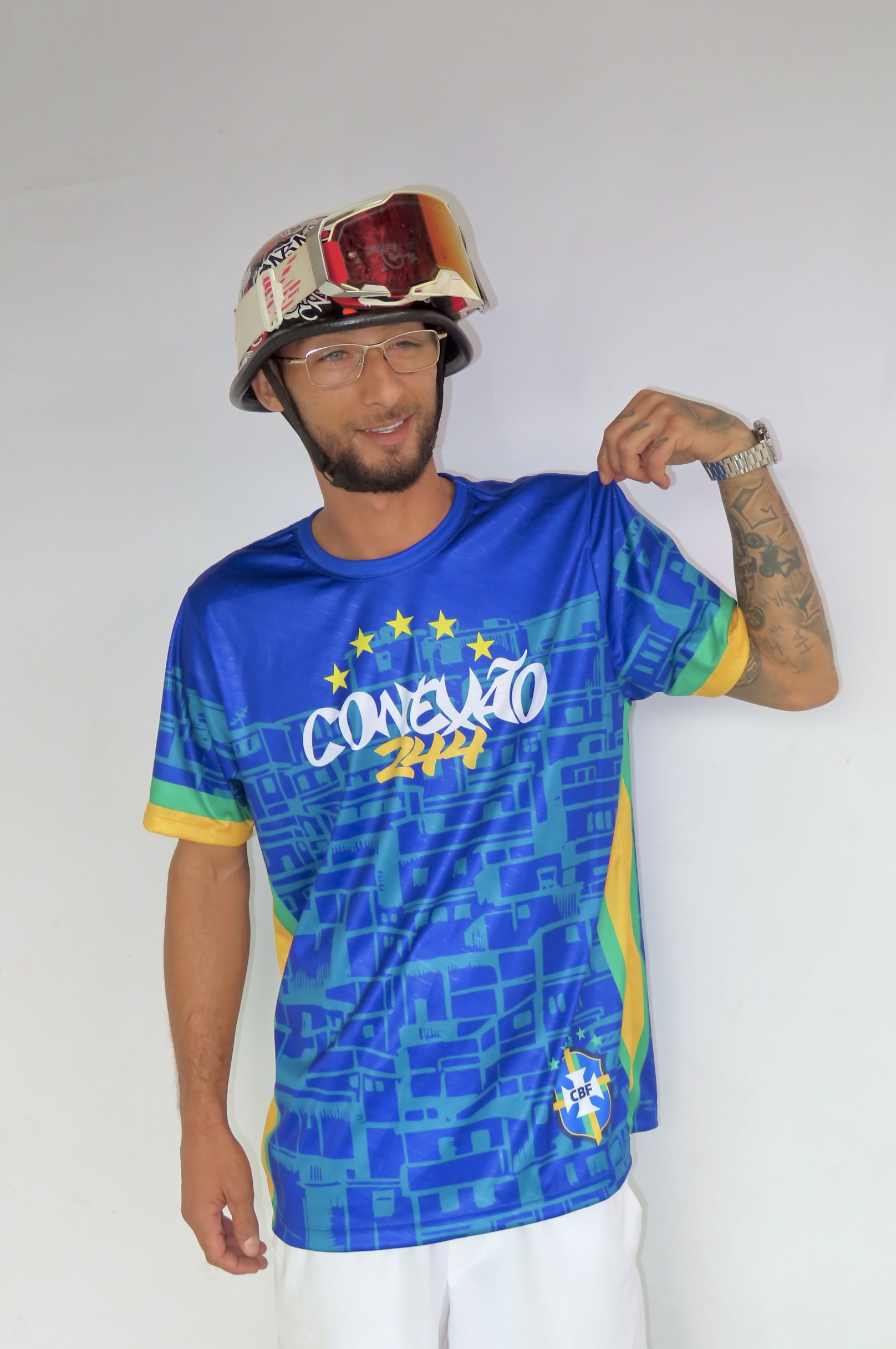 CAMISA SELEÇÃO 244 AZUL