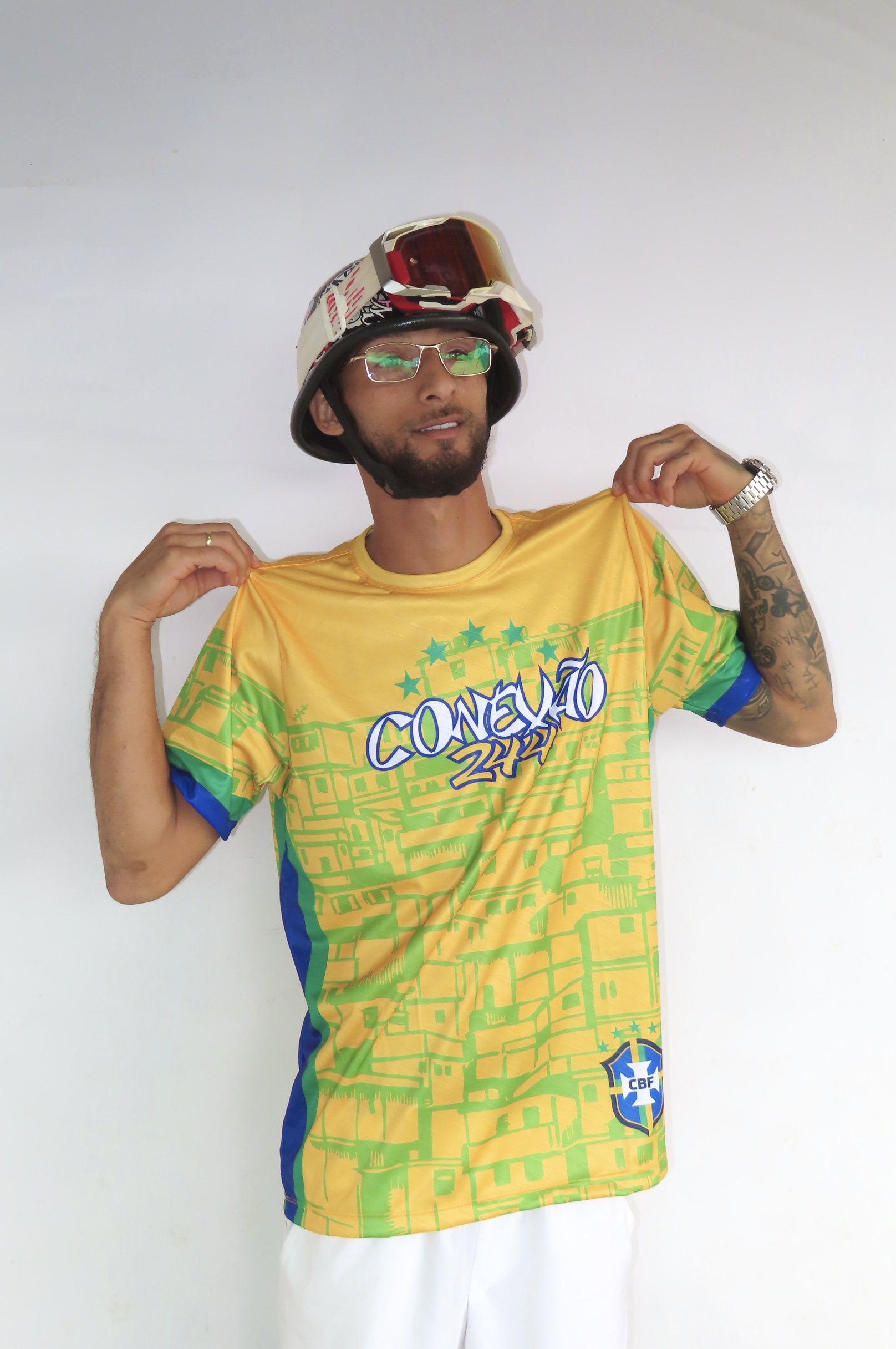 CAMISA SELEÇÃO 244 AMARELA